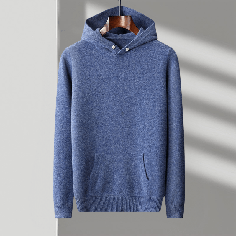 Hoodie z wełny merino Arden