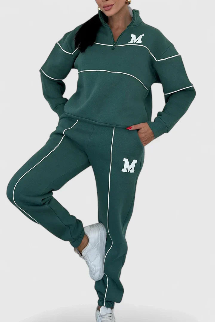 Thalynnae | Wygodny zestaw swetra i spodni