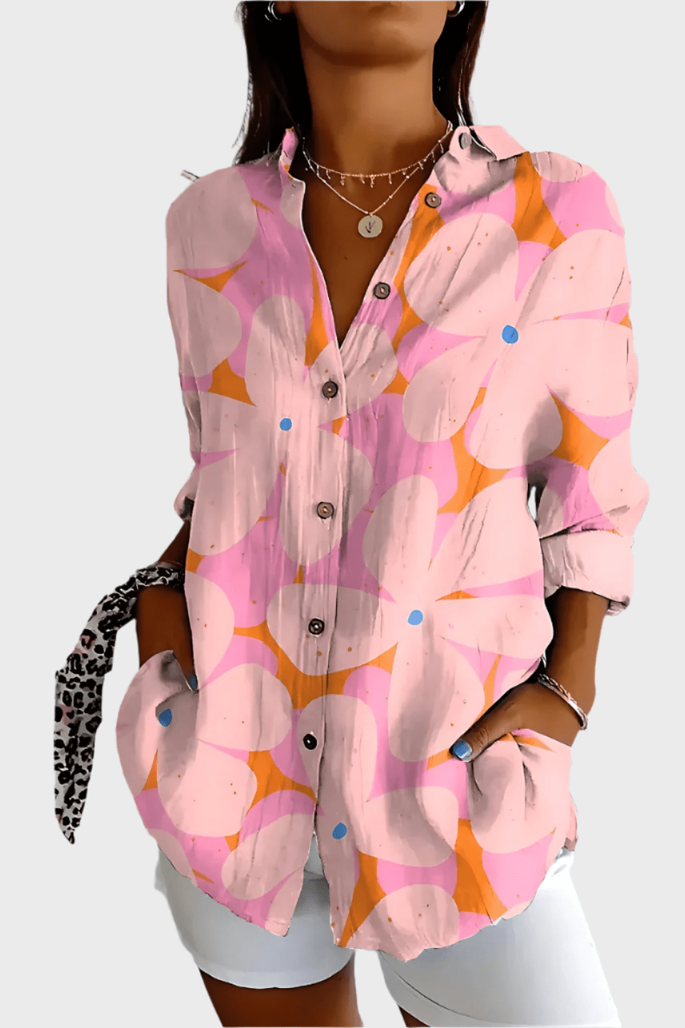 Koszula Kwiatowa z Bawełny