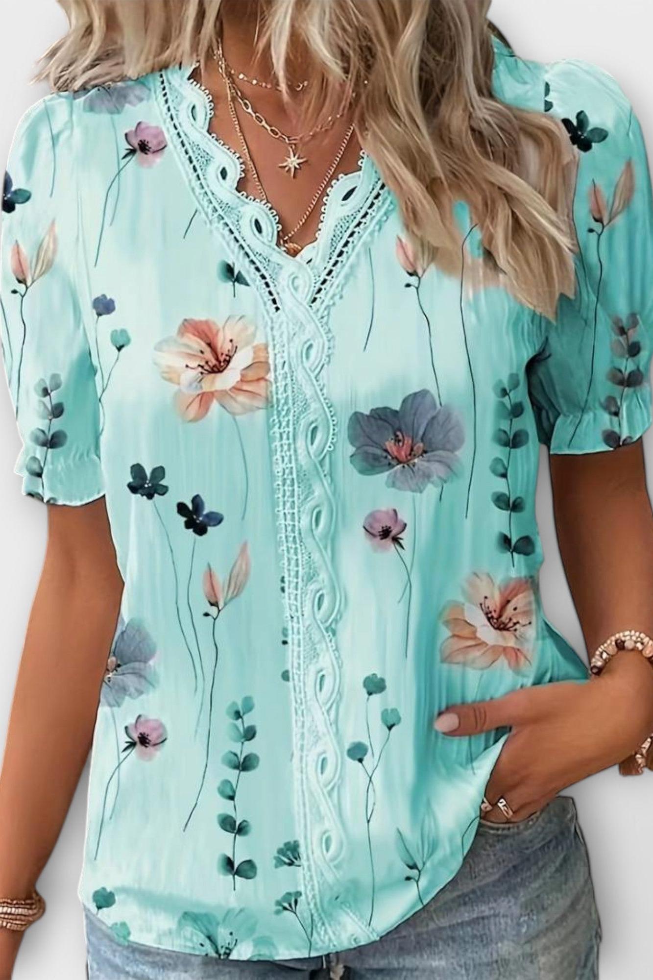 Bruna - Elegancki top z sercowym dekoltem