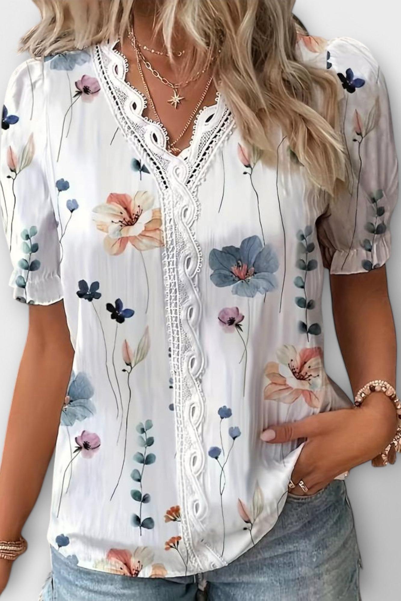 Bruna - Elegancki top z sercowym dekoltem