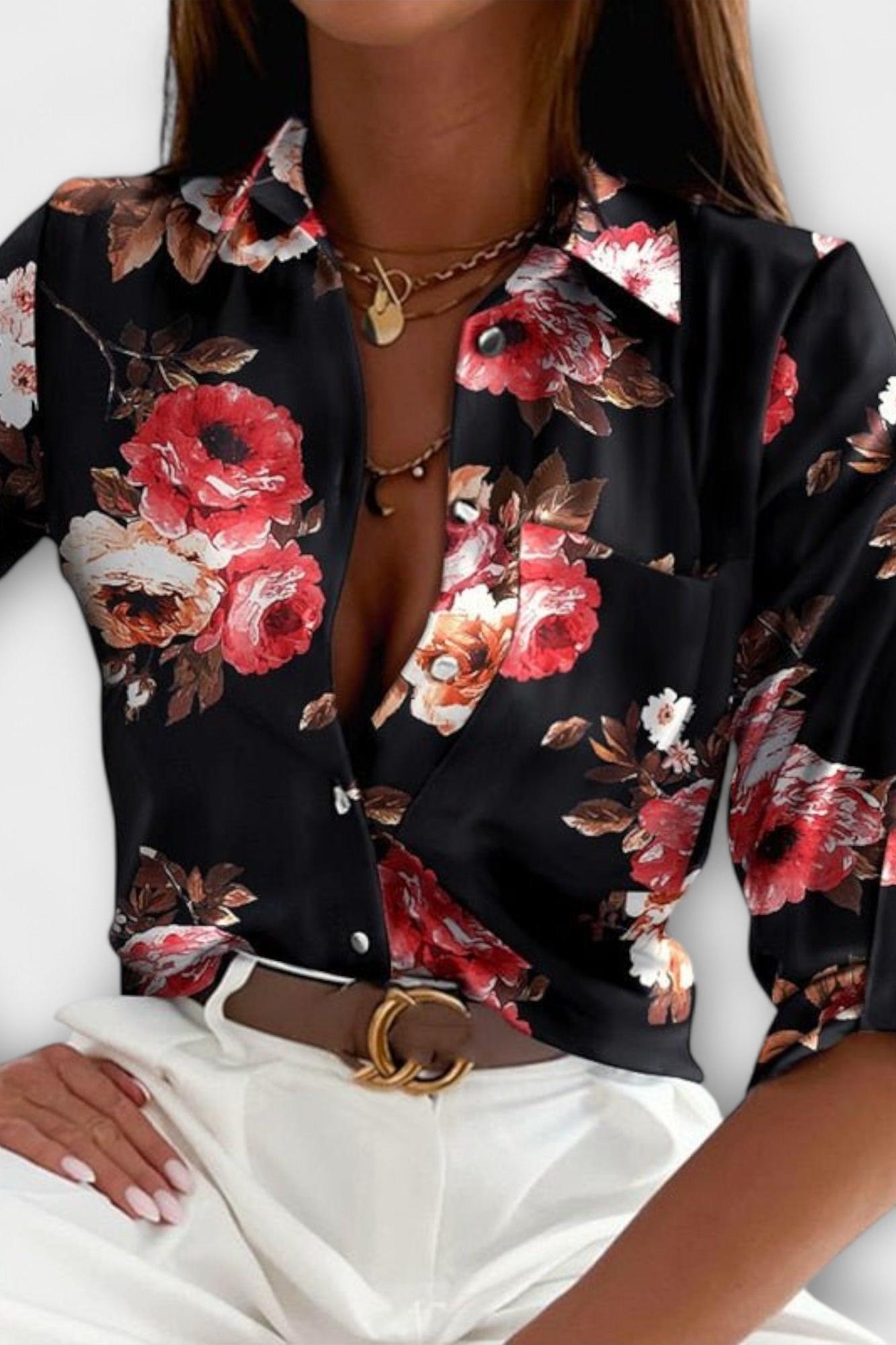 Maria - Koszula z klasycznym kołnierzykiem