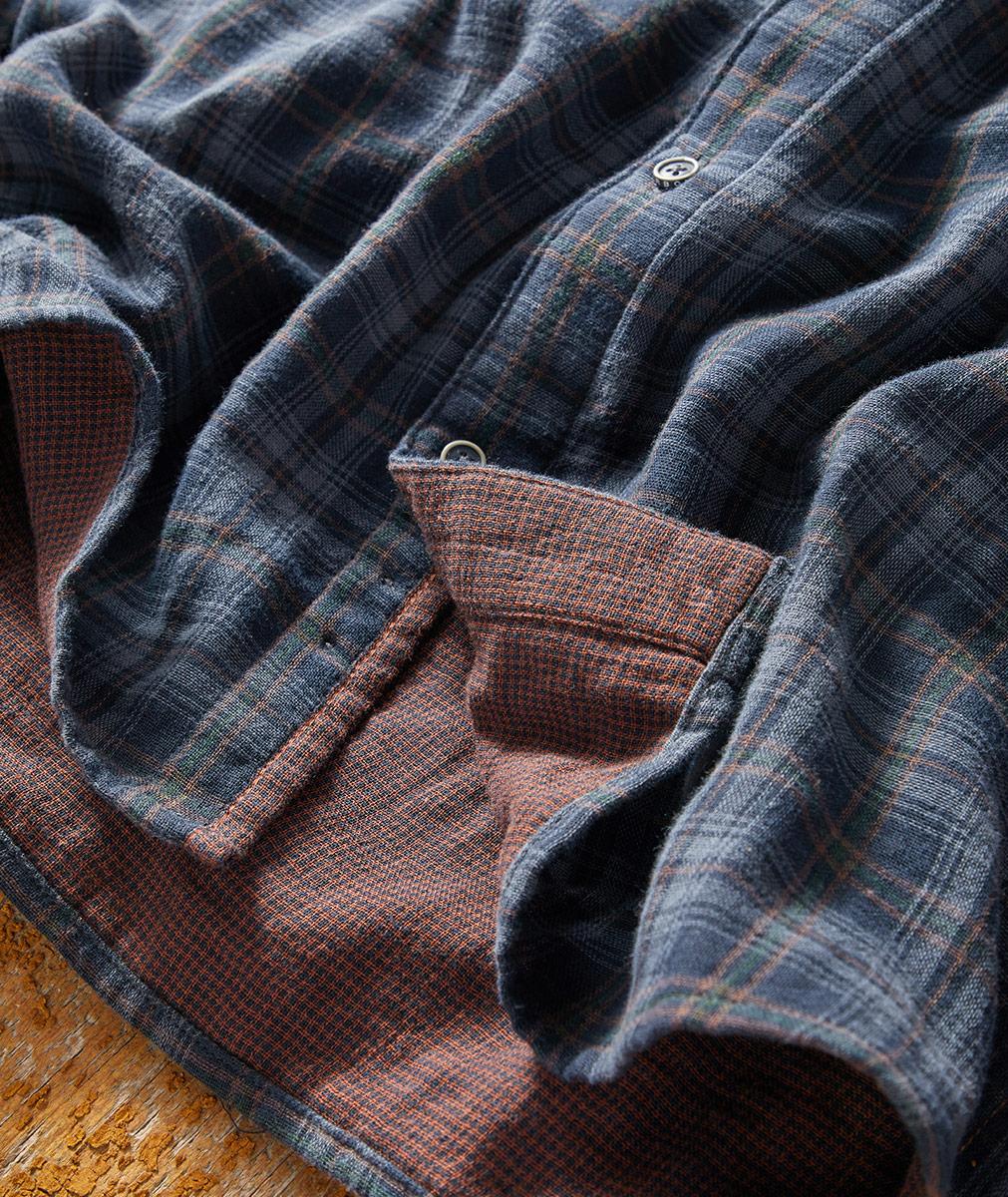 Koszula z Kieszonką w Stylu Western Sawyer w Paski