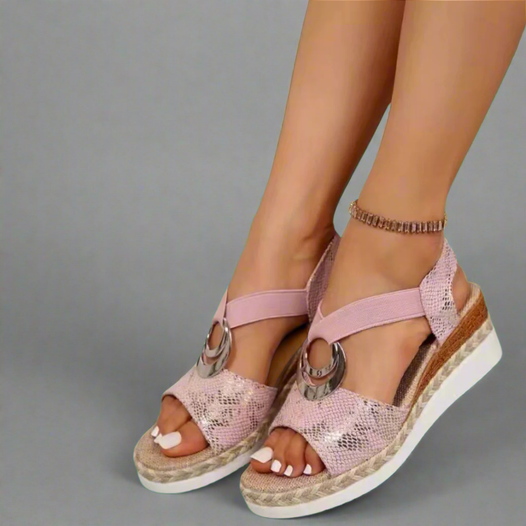 Bogumiła - Sandały ortopedyczne klasy premium w kształcie półksiężyca zapewniające doskonały komfort