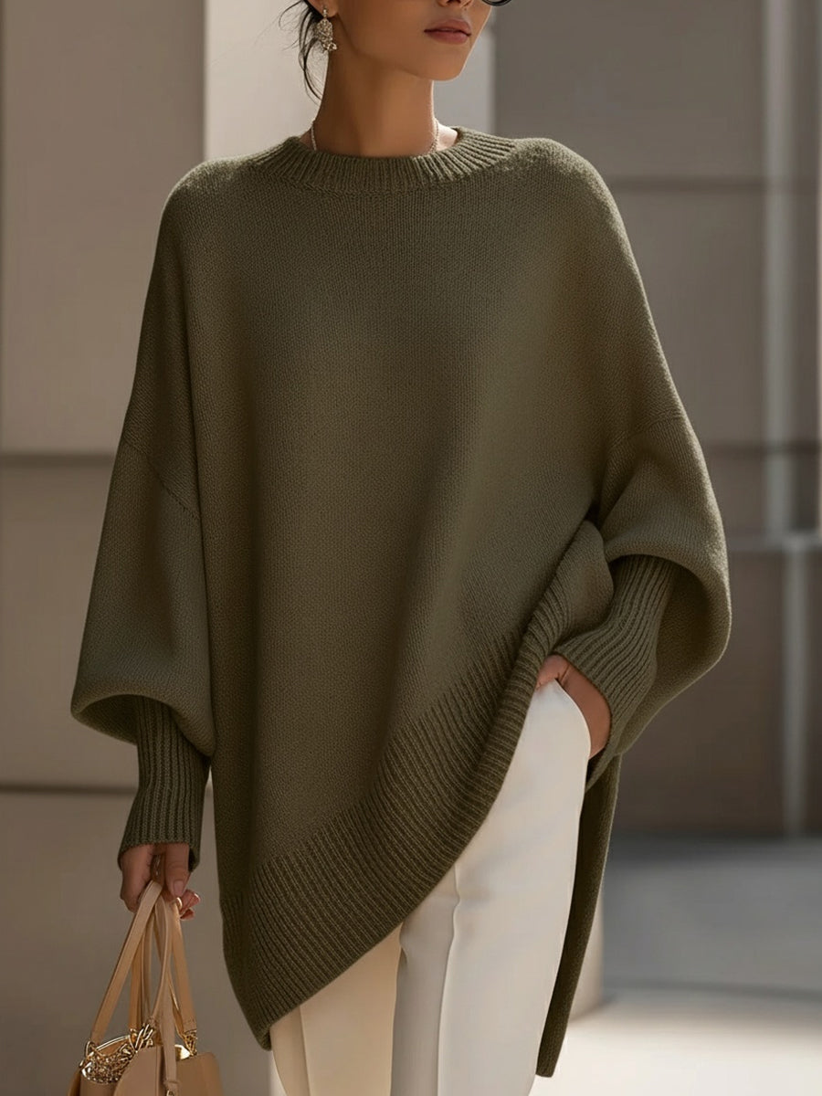 Aster | Oversized Poncho Sweter