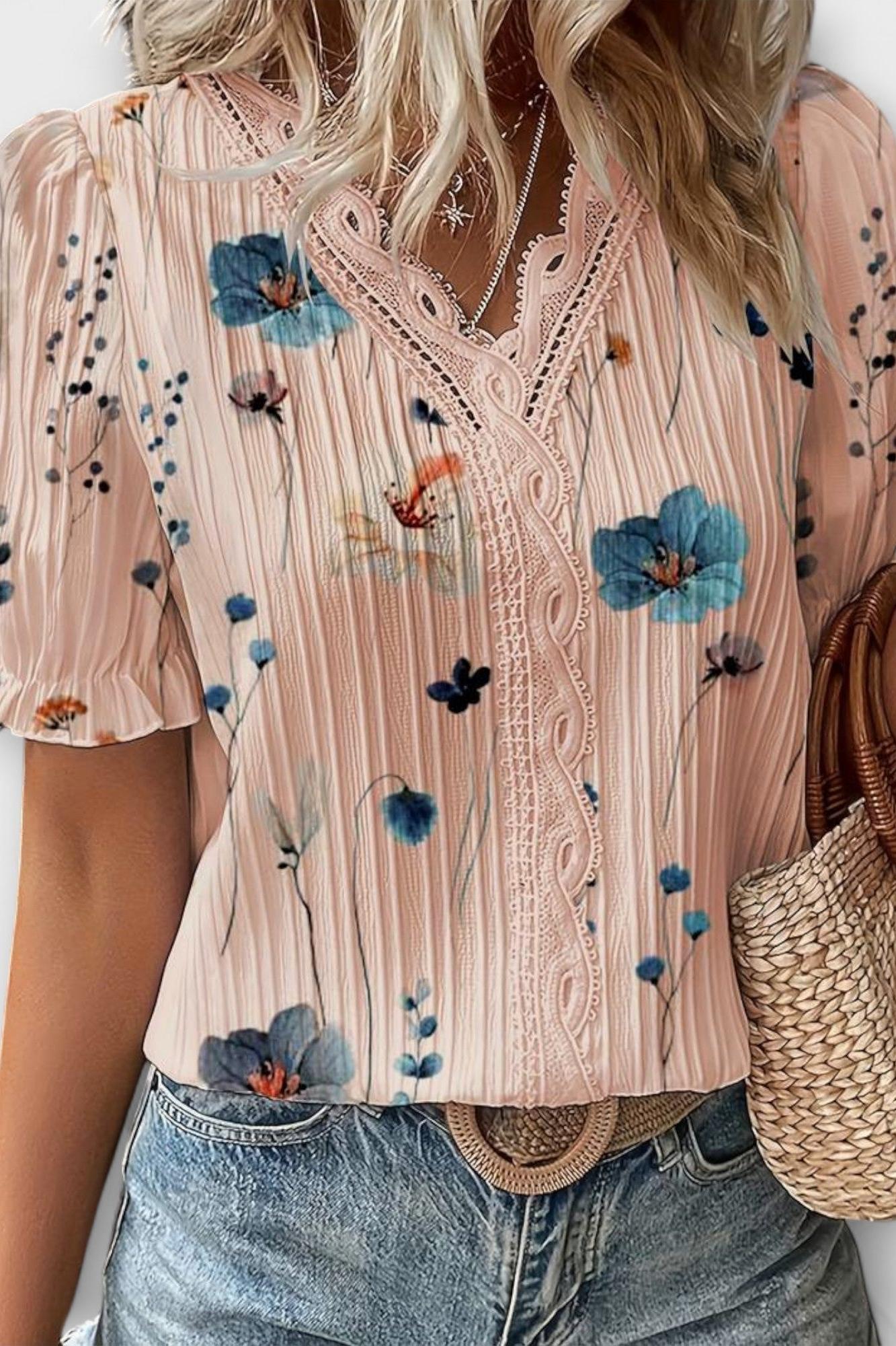 Bruna - Elegancki top z sercowym dekoltem