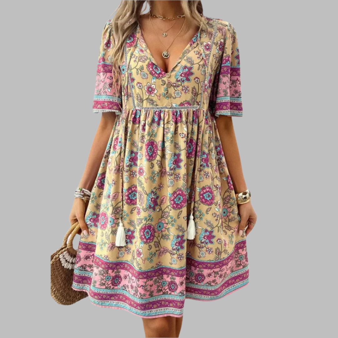 Dorota – Elegancka i Wygodna Sukienka na Każdą Okazję