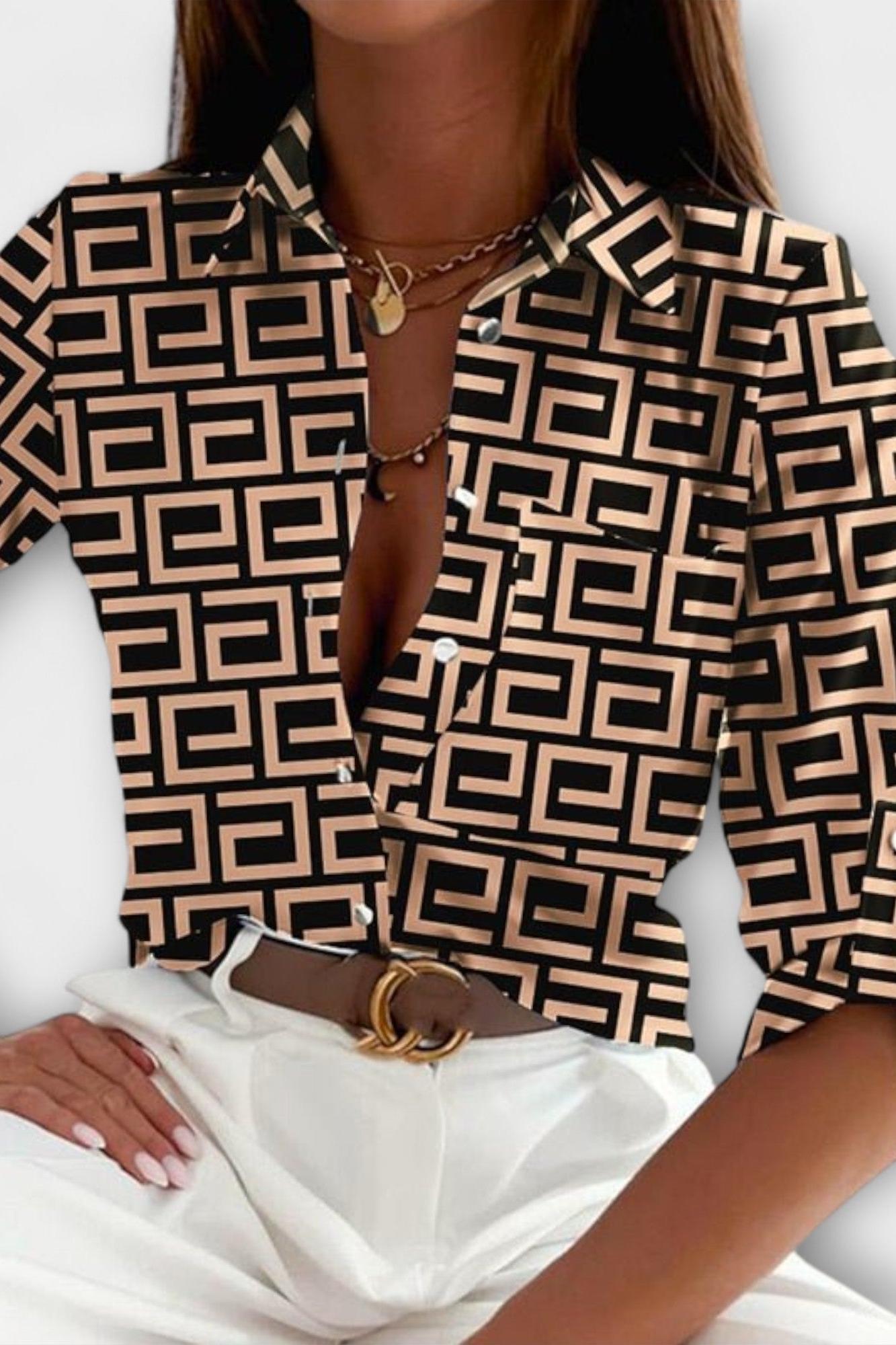 Maria - Koszula z klasycznym kołnierzykiem