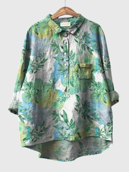 Valeria™ - Bluzka w Kwiatowy Wzór