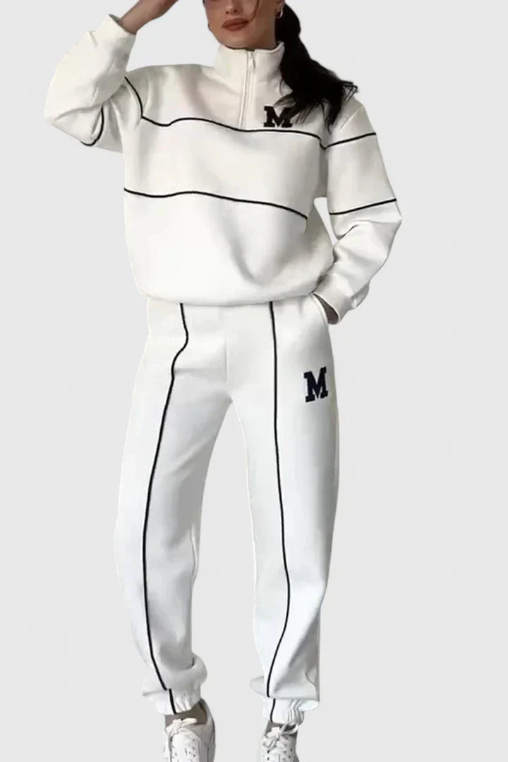 Thalynnae | Wygodny zestaw swetra i spodni