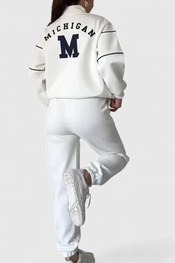 Thalynnae | Wygodny zestaw swetra i spodni