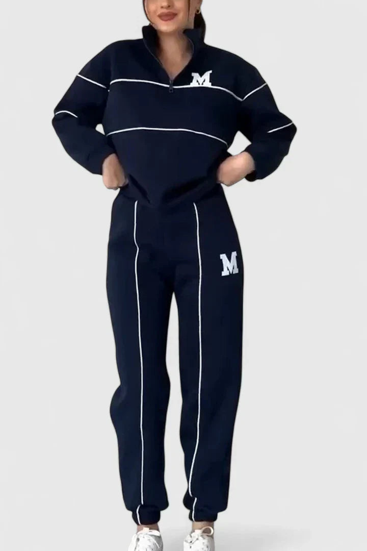 Thalynnae | Wygodny zestaw swetra i spodni